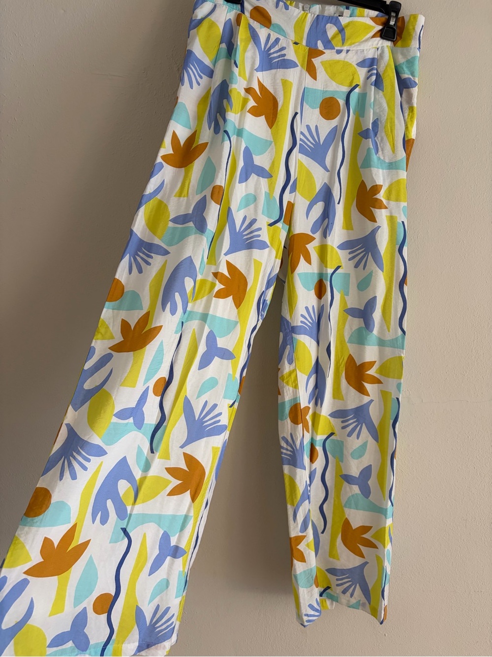 Lili Sidiono Printed Wide-Leg Pants